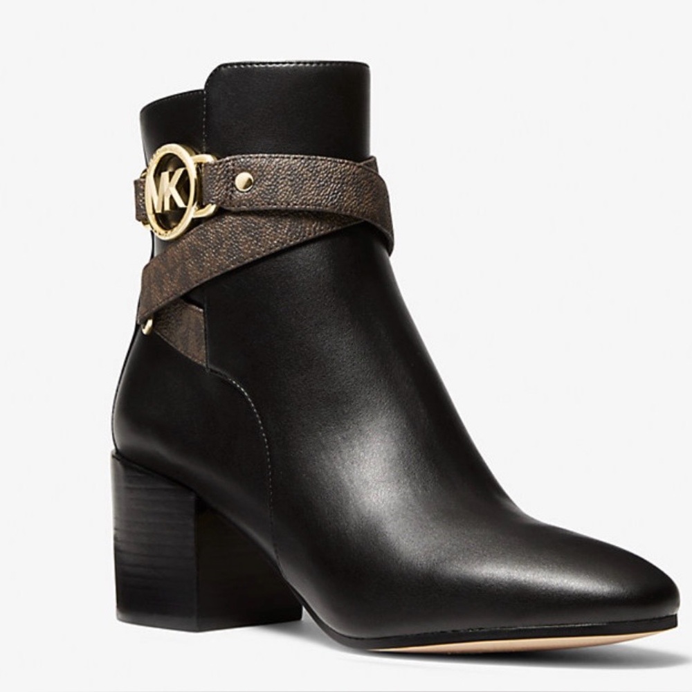 Michael Kors Black Heeled Boots